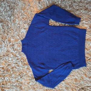 Vintage Tabi International wool cable knit sweater